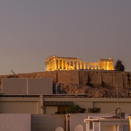 Minimal Apartment On The Shadow Of The Acropolis Atenas Exterior foto